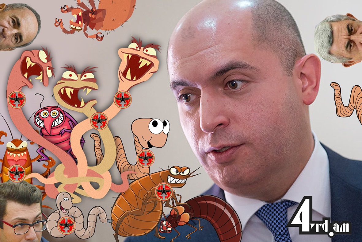 Խոսիր, որ ոչ ոք հանկարծ չմոռանա, թե ինչ մակաբույծներ էիք այս երկրի օրգանիզմում